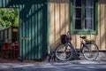 Vintage bike on the Old Main Street